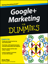 Google+ Marketing For Dummies (eBook)